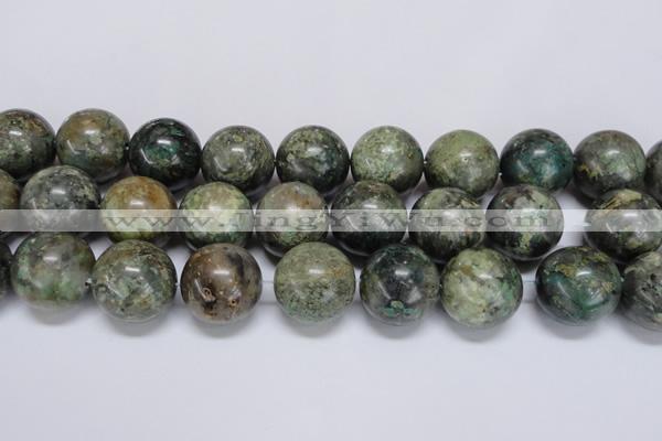 CAF111 15.5 inches 25mm round Africa stone beads wholesale