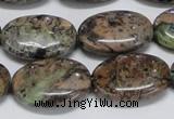 CAF127 15.5 inches 13*18mm oval Africa stone beads wholesale