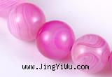 CAG140 smooth round 16mm madagascar agate stone beads Wholesale