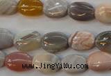 CAG2358 15.5 inches 10*14mm oval African botswana agate beads