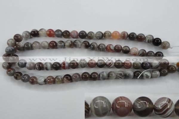 CAG3683 15.5 inches 10mm round botswana agate beads wholesale