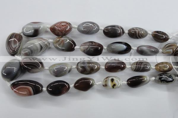 CAG3728 15.5 inches 14*20mm – 20*35mm nuggets botswana agate beads