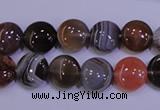 CAG4441 15.5 inches 10mm flat round botswana agate beads wholesale