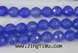 CAG4506 15.5 inches 8mm faceted round agate beads wholesale