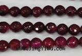 CAG4508 15.5 inches 8mm faceted round agate beads wholesale