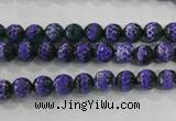 CAG5139 15 inches 6mm faceted round tibetan agate beads wholesale