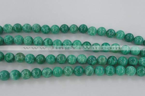 CAG5303 15.5 inches 10mm round peafowl agate gemstone beads