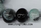 CAG5440 7*11mm – 20*30mm rondelle agate druzy geode agate beads