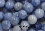 CAG555 16 inches 14mm round blue agate gemstone beads wholesale
