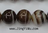 CAG5905 15 inches 16mm round Madagascar agate gemstone beads