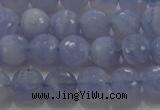 CAG5997 15.5 inches 8mm faceted round blue lace agate beads