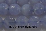 CAG5998 15.5 inches 10mm faceted round blue lace agate beads