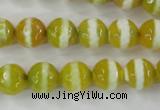 CAG6354 15 inches 8mm faceted round tibetan agate gemstone beads