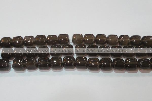 CAG6542 15.5 inches 14*14mm square Brazilian grey agate beads