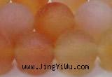 CAG6695 15 inches 18mm round multicolor pilates agate beads
