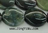 CAG6774 15.5 inches 20mm flat round Indian agate beads wholesale