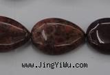 CAG6807 15.5 inches 18*25mm flat teardrop Indian agate beads