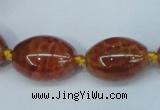 CAG6860 15.5 inches 10*14mm - 20*30mm rice dragon veins agate beads