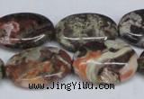 CAG7040 15.5 inches 18*25mm oval ocean agate gemstone beads