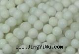 CAG705 15.5 inches 6mm round white agate gemstone beads wholesale
