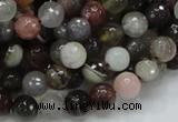 CAG744 15.5 inches 8mm faceted round botswana agate beads wholesale