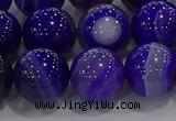 CAG9174 15.5 inches 14mm round line agate beads wholesale