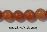 CAJ354 15.5 inches 12mm round red aventurine beads wholesale