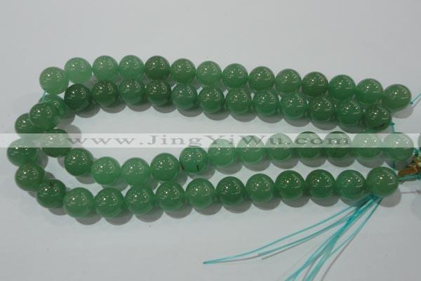 CAJ405 15.5 inches 14mm round green aventurine beads wholesale