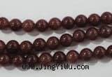 CAJ451 15.5 inches 6mm round purple aventurine beads wholesale