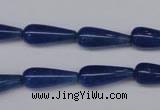 CAJ573 15.5 inches 7*18mm teardrop blue aventurine beads wholesale