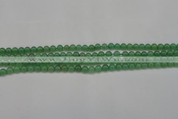 CAJ611 15.5 inches 6mm round AA grade green aventurine beads