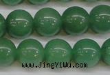 CAJ615 15.5 inches 14mm round AA grade green aventurine beads