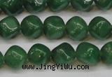 CAJ670 15.5 inches 9*9mm cube green aventurine beads