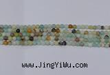 CAM01 4mm round mixed color natural amazonite beads Wholesale
