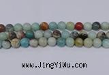 CAM05 round mixed color 12mm natural amazonite beads Wholesale
