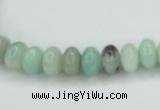 CAM100 15.5 inches 6*10mm rondelle amazonite gemstone beads