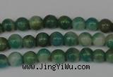 CAM1000 15.5 inches 4mm round natural Russian amazonite beads