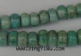 CAM1010 15.5 inches 4*7mm rondelle natural Russian amazonite beads