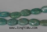 CAM1020 15.5 inches 8*12mm oval natural Russian amazonite beads