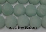CAM1111 15.5 inches 6mm round matte amazonite beads wholesale
