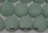 CAM1113 15.5 inches 10mm round matte amazonite beads wholesale