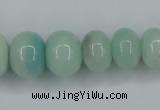 CAM126 15.5 inches multi-size rondelle amazonite gemstone beads