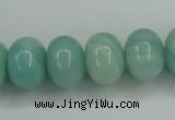 CAM127 15.5 inches 12*16mm rondelle amazonite gemstone beads