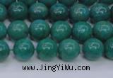 CAM1302 15.5 inches 8mm round natural Russian amazonite beads