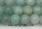 CAM1681 15.5 inches 6mm round natural amazonite beads wholesale