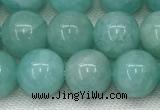 CAM1692 15.5 inches 8mm round natural amazonite gemstone beads