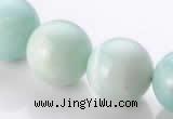 CAM22 15.5 inches natural amazonite round 18mm beads wholesale