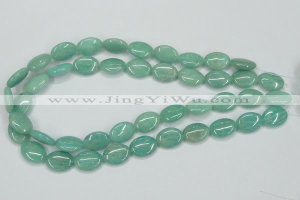 CAM408 15.5 inches 13*18mm oval natural russian amazonite beads