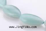 CAM50 flat teardrop natural amazonite 13*22mm beads Wholesale