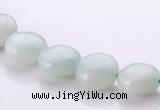 CAM57 10mm coin natural amazonite gemstone beads Wholesale